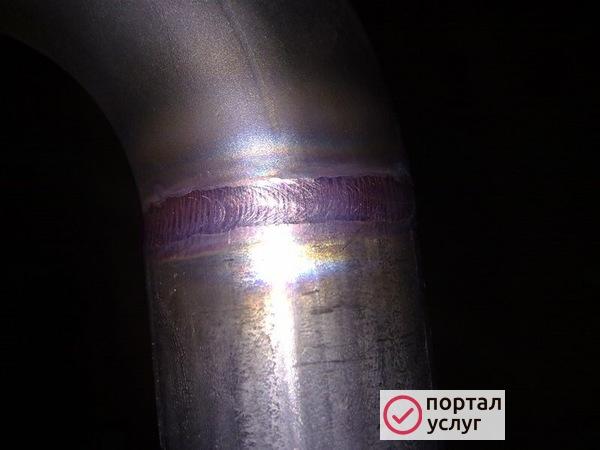 Фото Аргонная сварка
