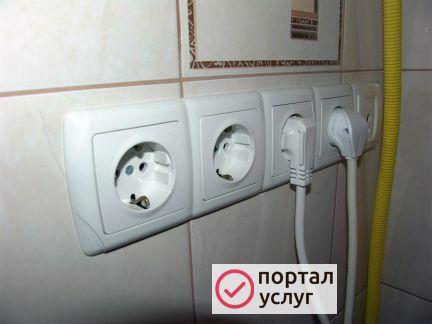 Фото Услуги электрика