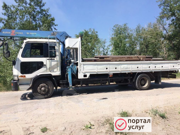 Фото Кран борт 5т.