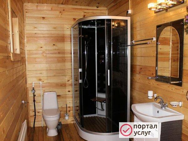 Фото Установка душевых кабинок. 