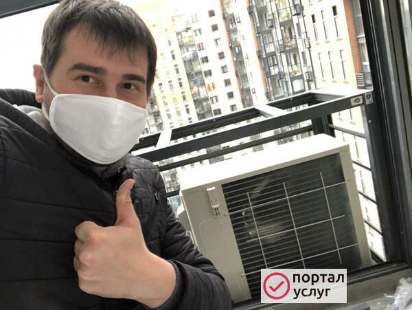 Фото Установка кондиционера