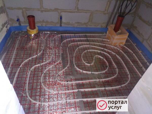 Фото Тёплый водяной пол 