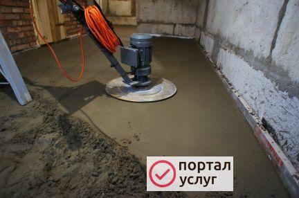 Фото Механизированная стяжка