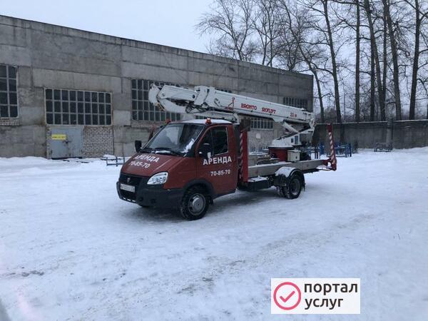 Фото Услуги автовышки 