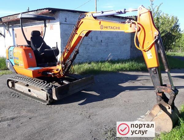 Фото Услуги Мини Экскаватора Hitachi ЕХ30