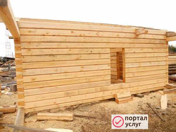 Фото Профилированные бани от производителя