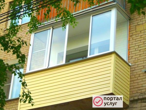 Фото Ремонт балконов пристроек террас