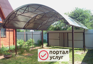 Фото Навесы для автомобилей