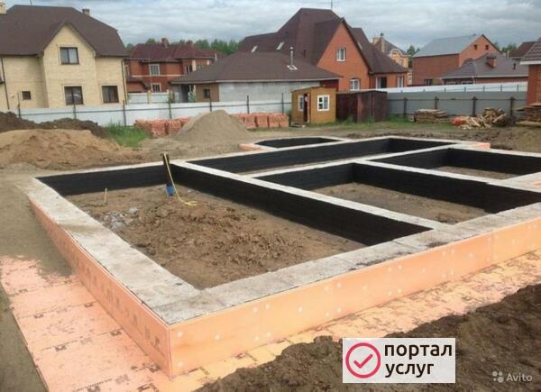 Фото Фундаментные работы.