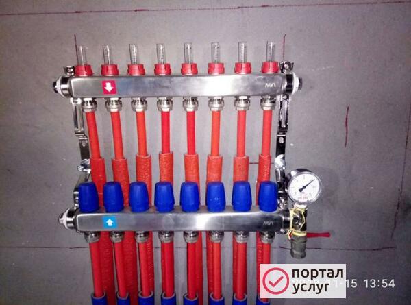 Фото Профессиональный монтаж отопления