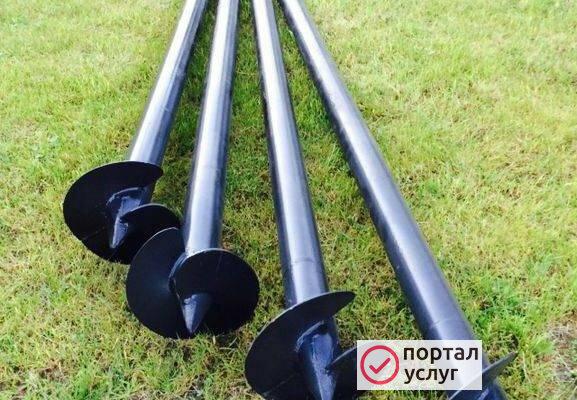 Фото Винтовые сваи