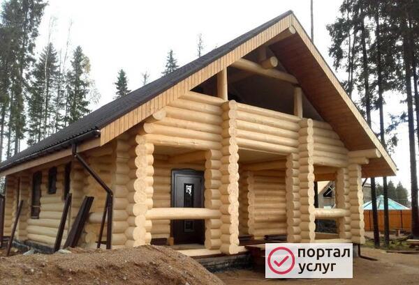 Фото Дом из бревна 9 на 9