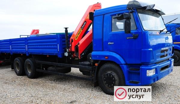 Фото УСЛУГИ Кран-манипулятора  ст. 7т,