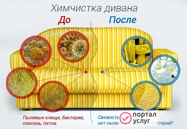 Фото Химчистка мебели и ковров