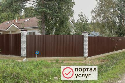 Фото Заборы воротапод ключ