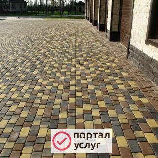 Фото Укладка брусчатки и плитки