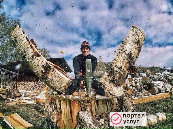 Фото Колка и распил дров