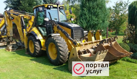 Фото АРЕНДА ЭКСКАВАТОРА-ПОГРУЗЧИКА