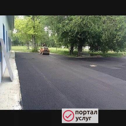 Фото Асфальтирование, Бордюр и брусчатка