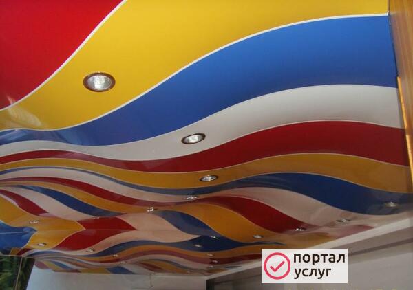 Фото Натяжные потолки 