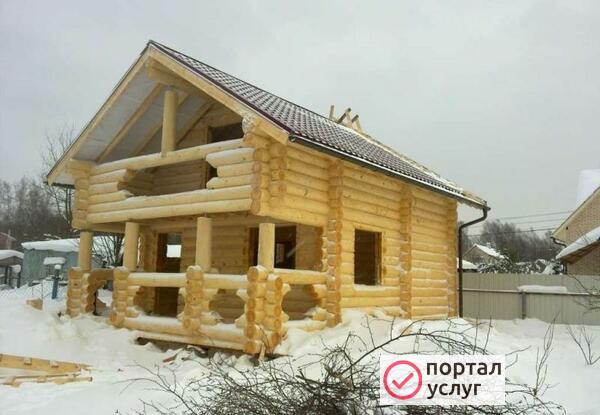 Фото Дом из бревна 7 на 7