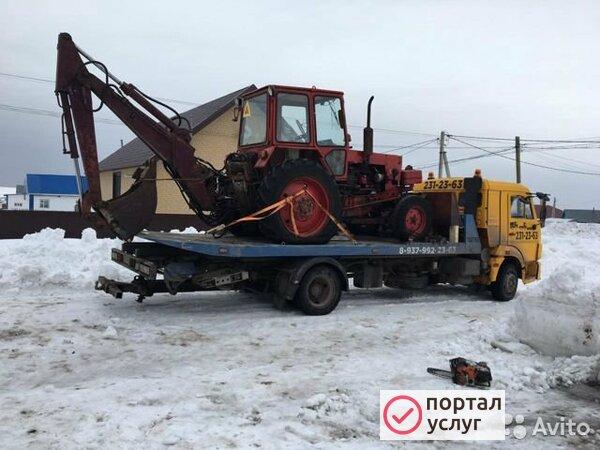 Фото Грузовой эвакуатор в Уфе 24/7