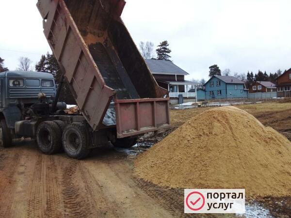 Фото Песок, щебень, навоз, торф, грунты. ЗИЛ, КАМАЗ