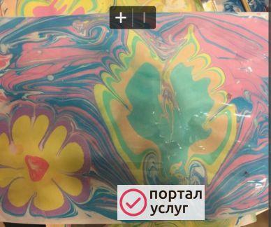 Фото Эбру (рисование на воде)