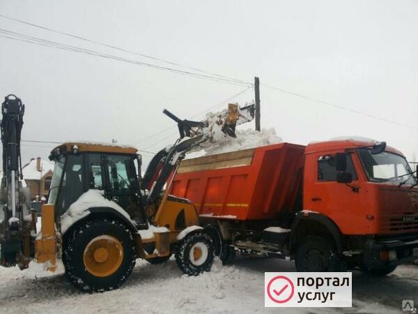 Фото Чистка снега