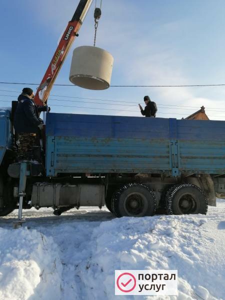 Фото Чистка колодцев в Рузе 