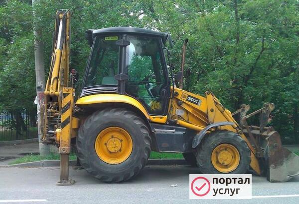 Фото Аренда экскаватора погрузчика