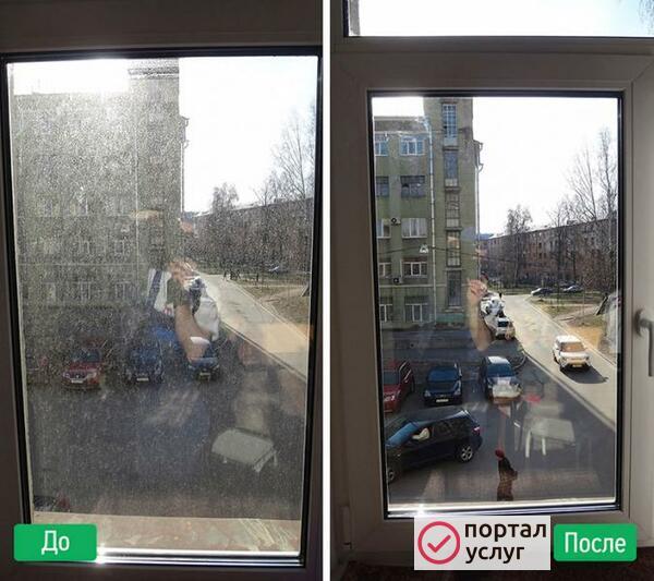 Фото Мойка окон