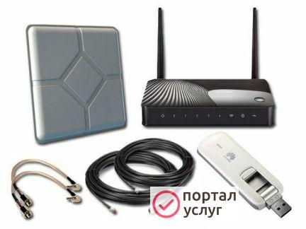 Фото Комплект для интернета на дачу