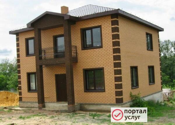 Фото Строительство домов из кирпича 