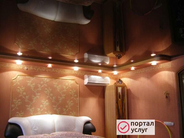 Фото натяжные потолки