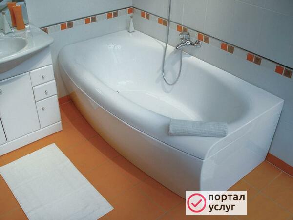 Фото Установка ванны