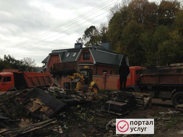 Фото Вывоз строительного мусора
