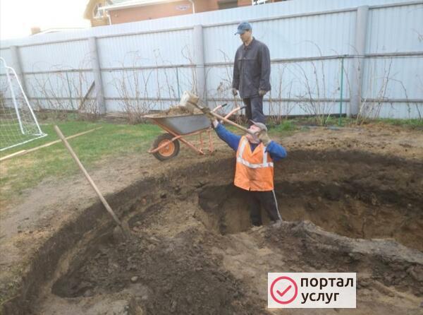 Фото Копка под бассейн Омск