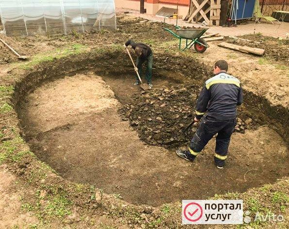 Фото Ручные земляные работы