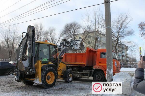 Фото Уборка и вывоз снега