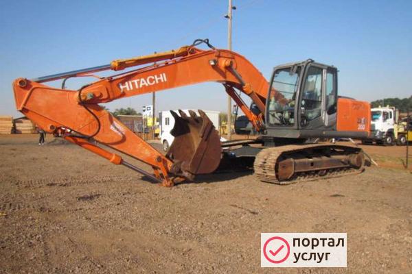 Фото Услуги экскаватора до 2 м/куб