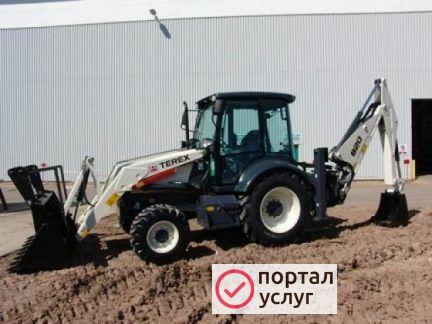Фото Услуги Эксковатора-Погрузчика