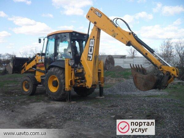 Фото Услуги Экскаватора-погрузчика