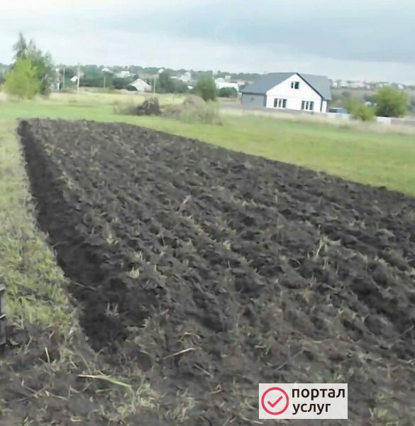 Фото Вспашу огород