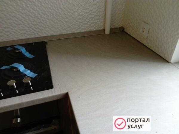 Фото Еврозапил Евро стык радиус столешницы