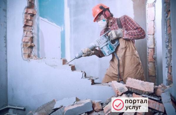 Фото Демонтажные работы Слом построек