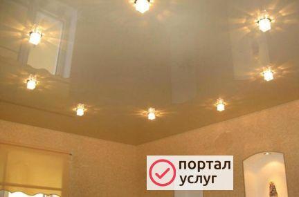 Фото Натяжные потолки