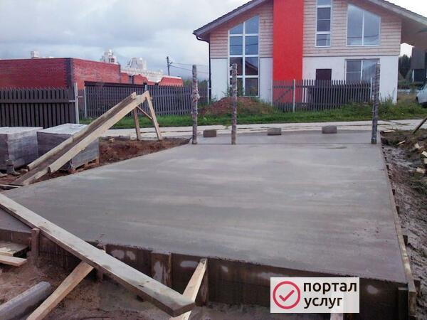 Фото Бетонирование, фундаменты