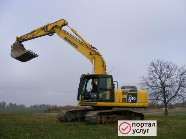 Фото Аренда экскаватора Hitachi, JСВ, Komatsu