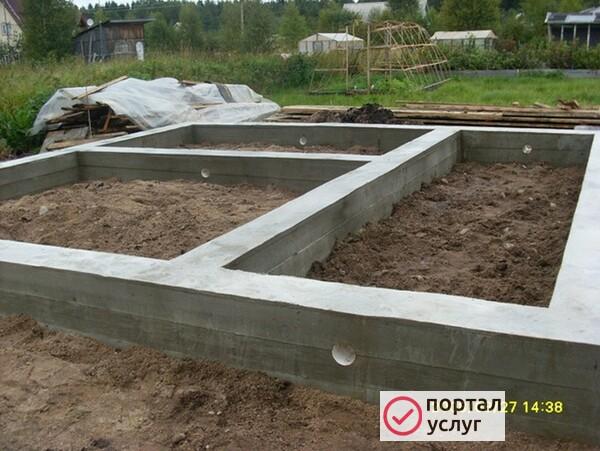 Фото Фундамент для дома и дачи
